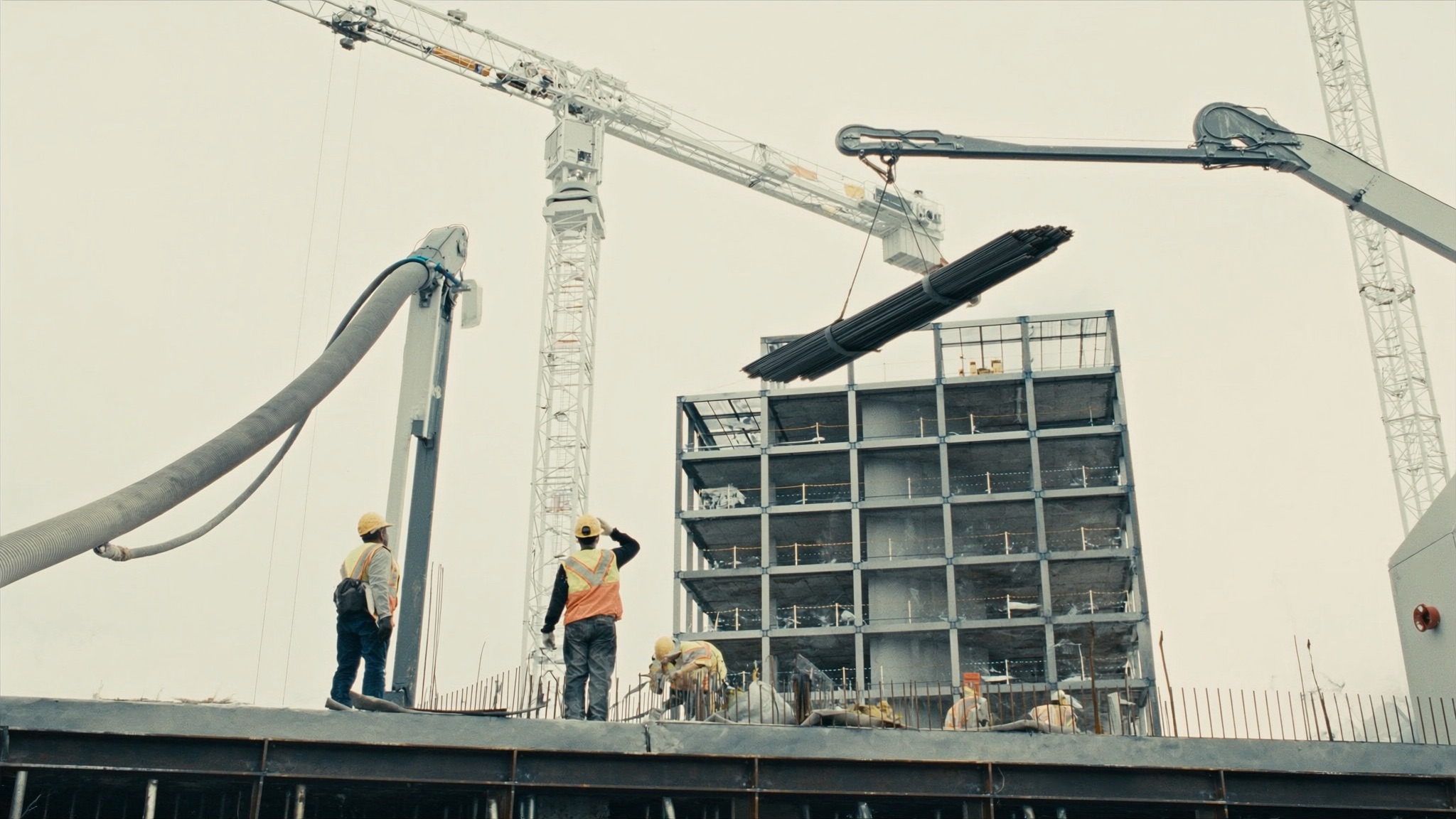 Construction worksite